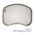BesQual Moistured Ceramic Palette II - 9x6x0.55 inches